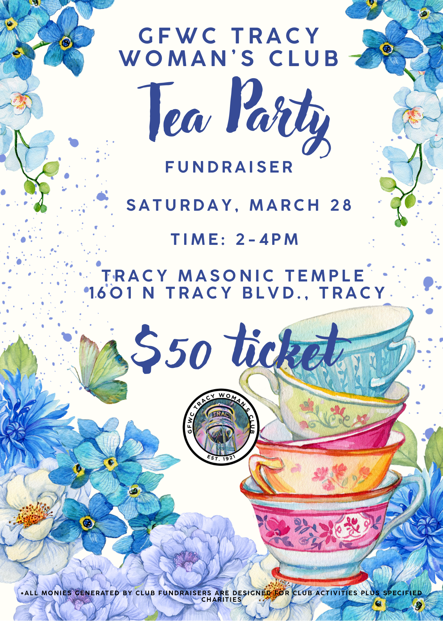 Annual Tea Fundraiser
